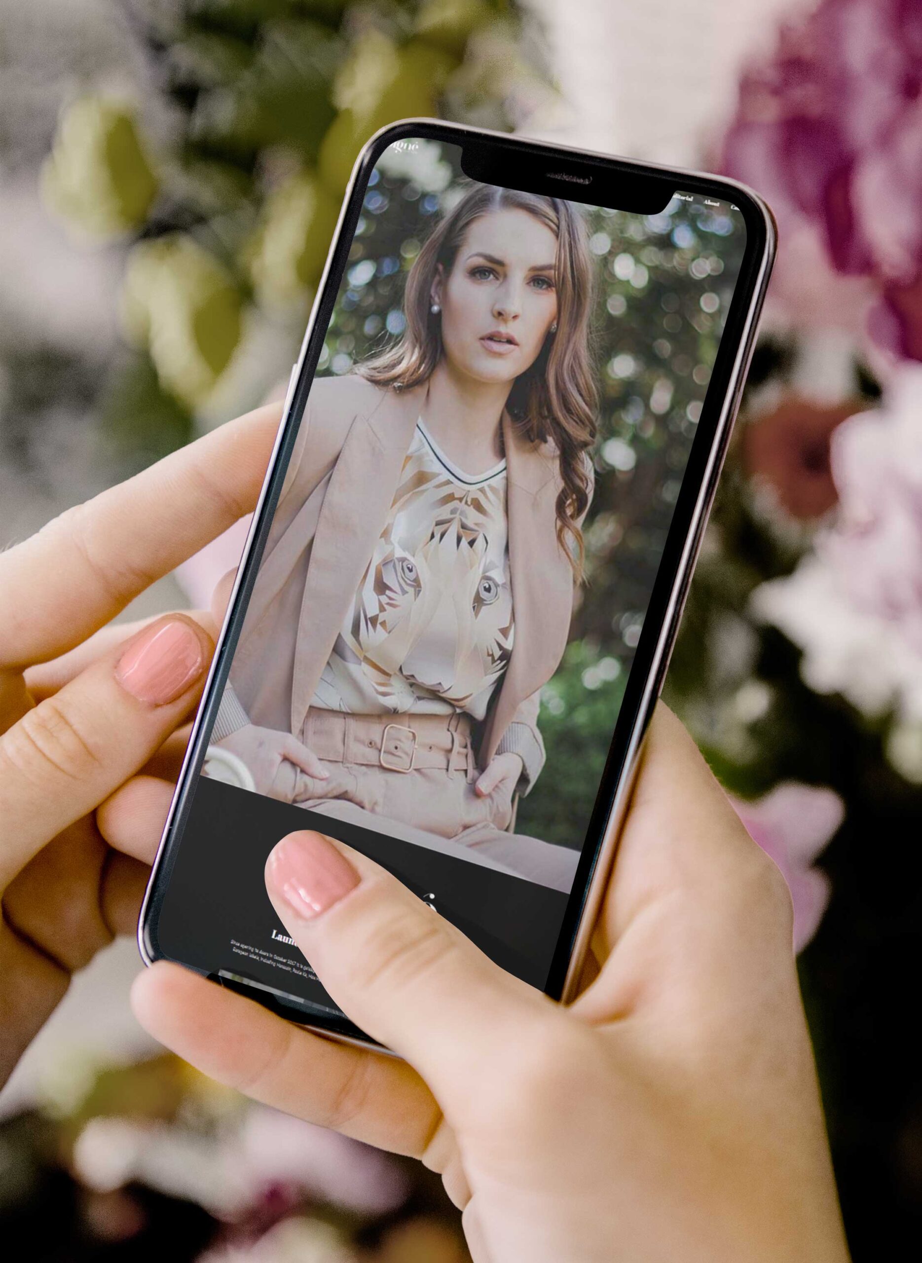 mobile-web-design-Launceston-Soigne-Collections